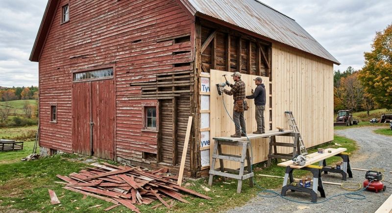 Barn Siding Replacement in Dawsonville, GA