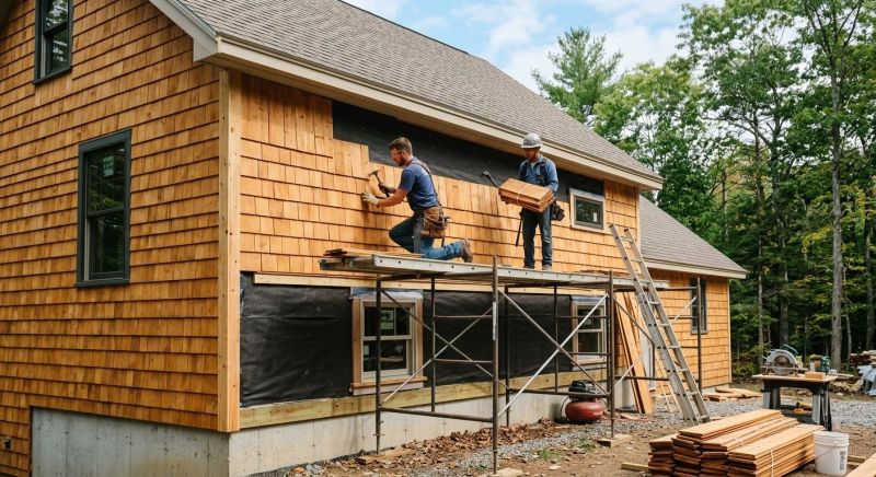 Cedar Siding Installation in Cleveland, GA