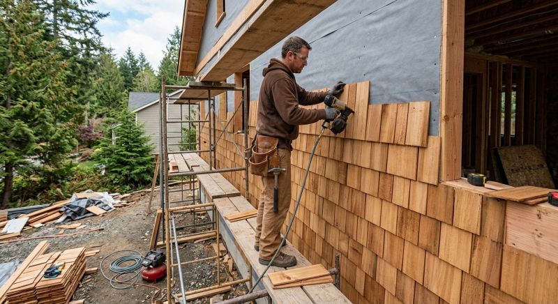 Cedar Siding Installation in Dawsonville, GA