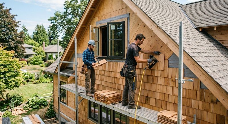 Cedar Siding Installation in Forsyth County, GA