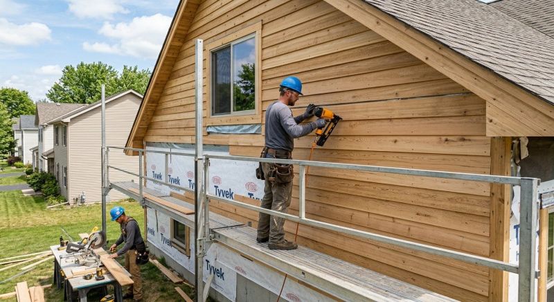 Cedar Siding Installation in Forsyth County, GA