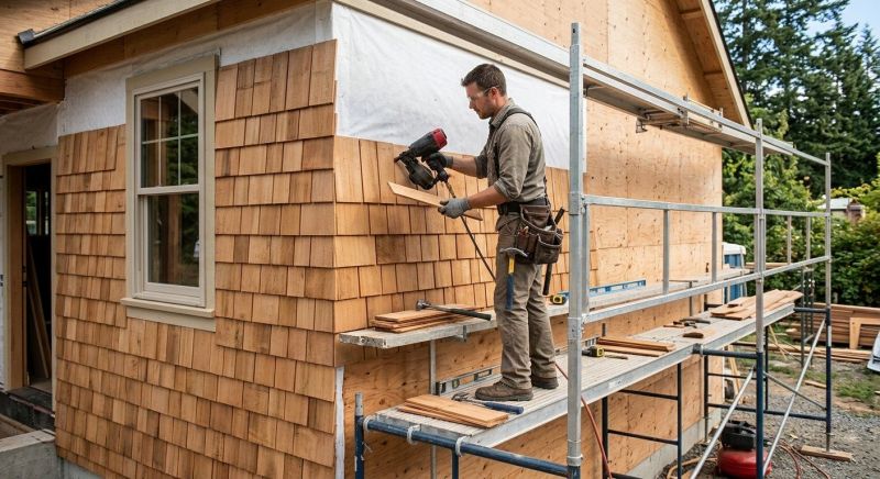 Cedar Siding Installation in Dahlonega, GA