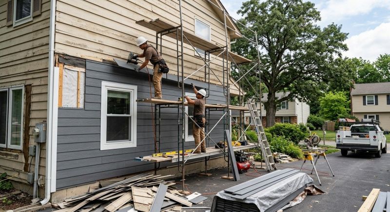 Cement Siding Installation in Oakwood, GA