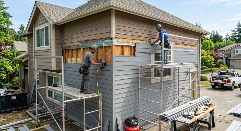 Cement Siding Replacement in White County, GA