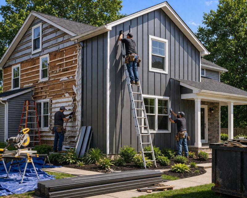 Damaged Siding Replacement in Dahlonega, GA