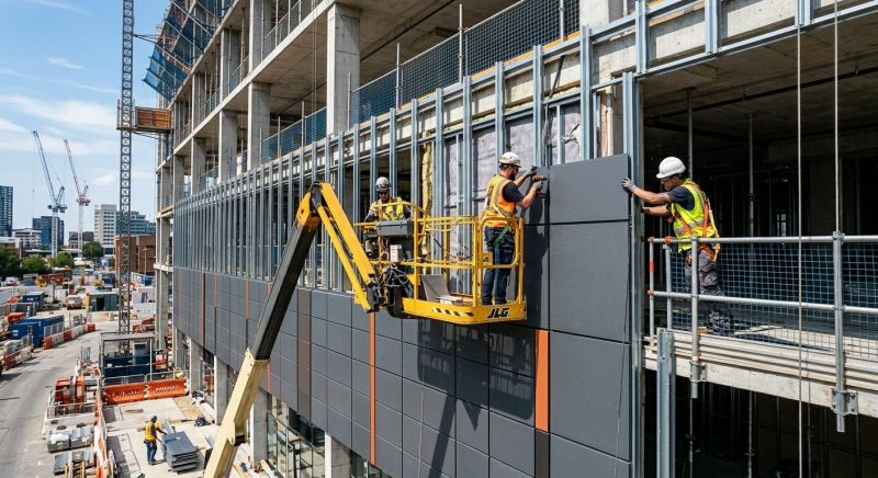 Facade Cladding Installation in Dahlonega, GA