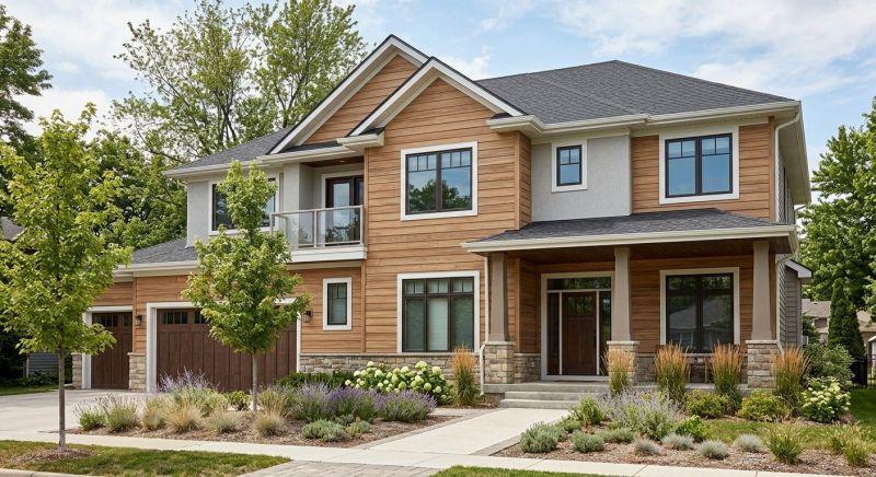 Faux Wood Siding Installation in Cumming, GA