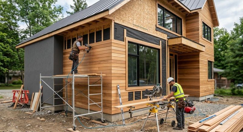 Faux Wood Siding Installation in Dawsonville, GA