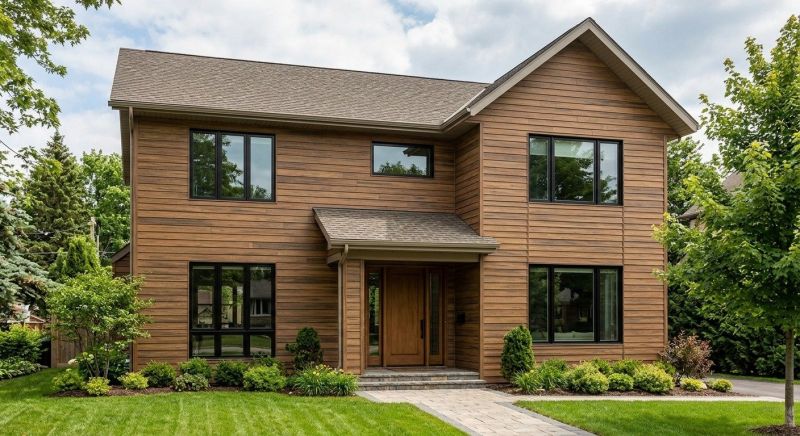Faux Wood Siding Installation in Helen, GA