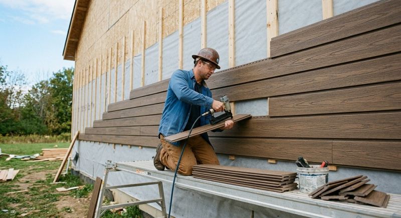 Faux Wood Siding Installation in Dahlonega, GA