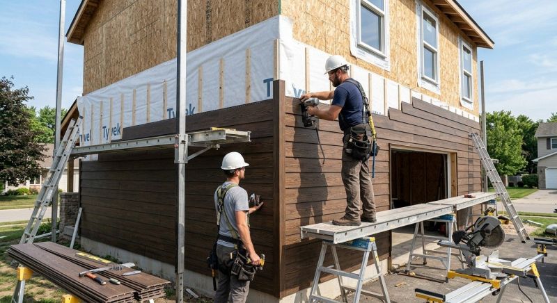 Faux Wood Siding Installation in Dahlonega, GA