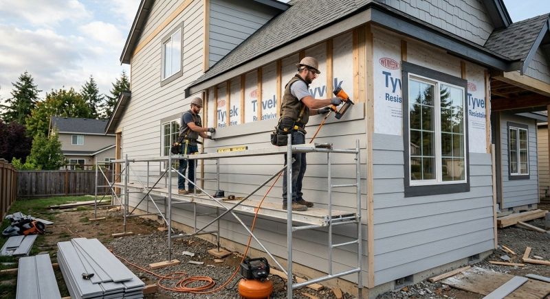 Fiber Siding Installation in Flowery Branch, GA