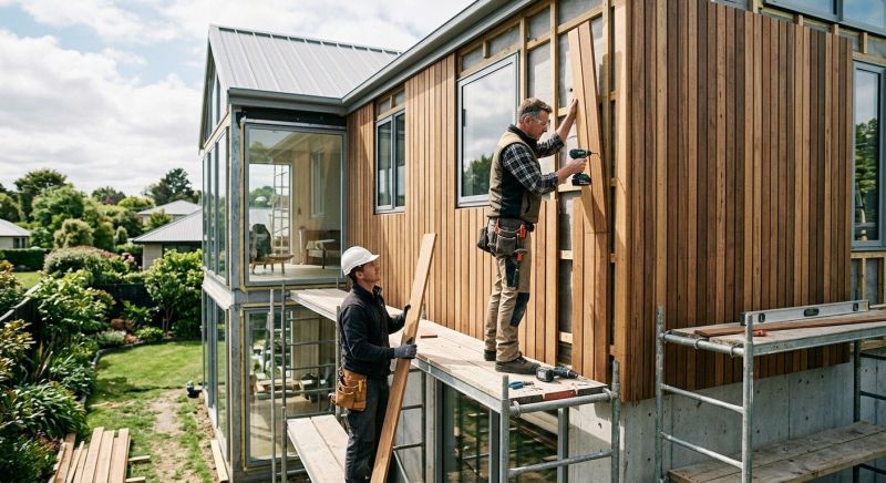 Hardwood Cladding Installation in Dahlonega, GA
