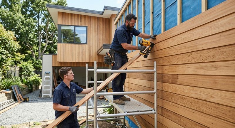 Hardwood Cladding Installation in Dahlonega, GA