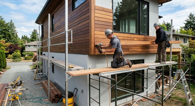Hardwood Siding Installation in Helen, GA