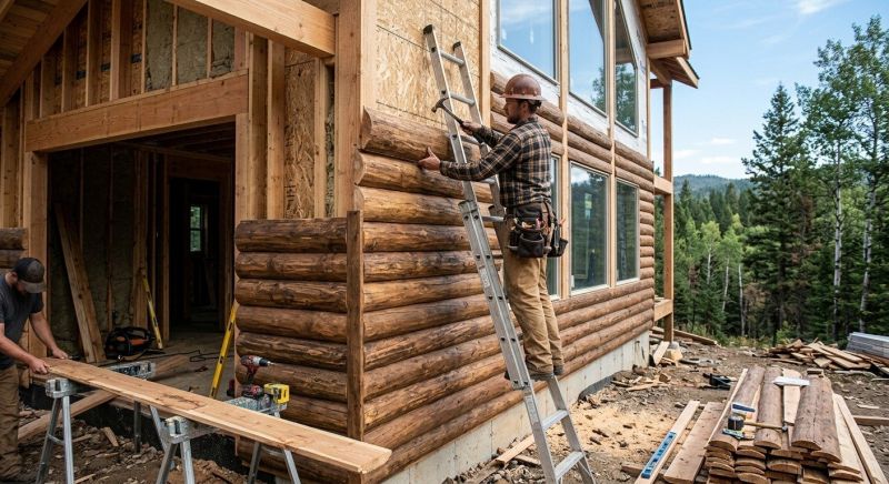 Log Siding Replacement in Dahlonega, GA