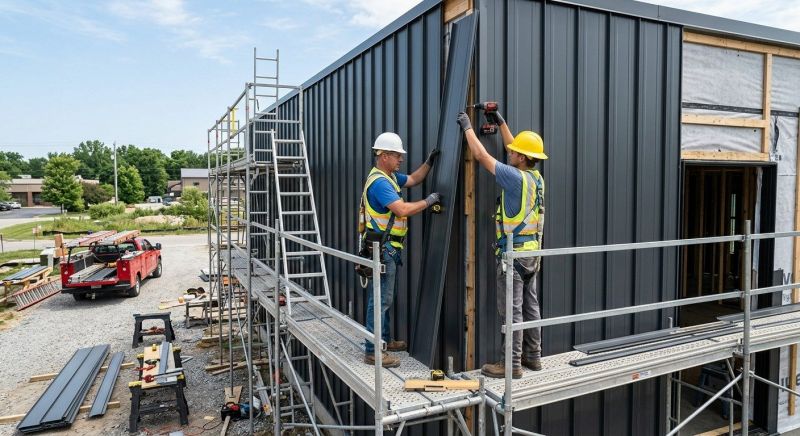 Metal Siding Installation in Lula, GA