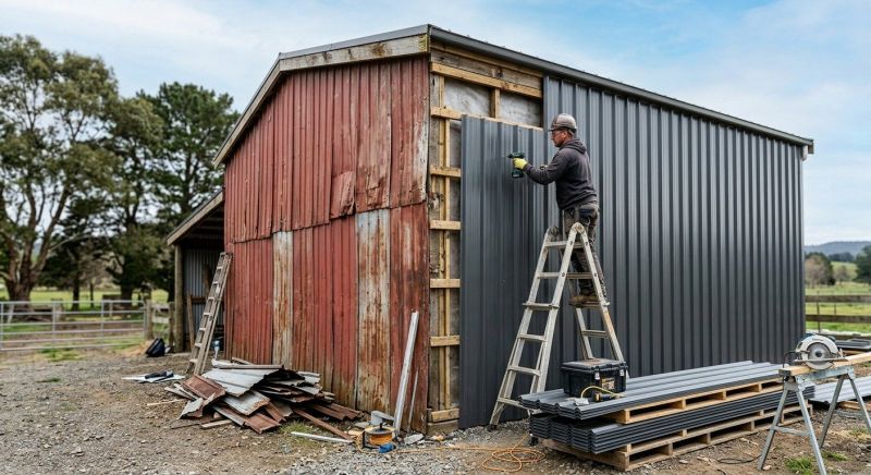 Metal Siding Replacement in Forsyth County, GA