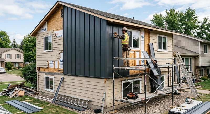 Metal Siding Replacement in Union County, GA
