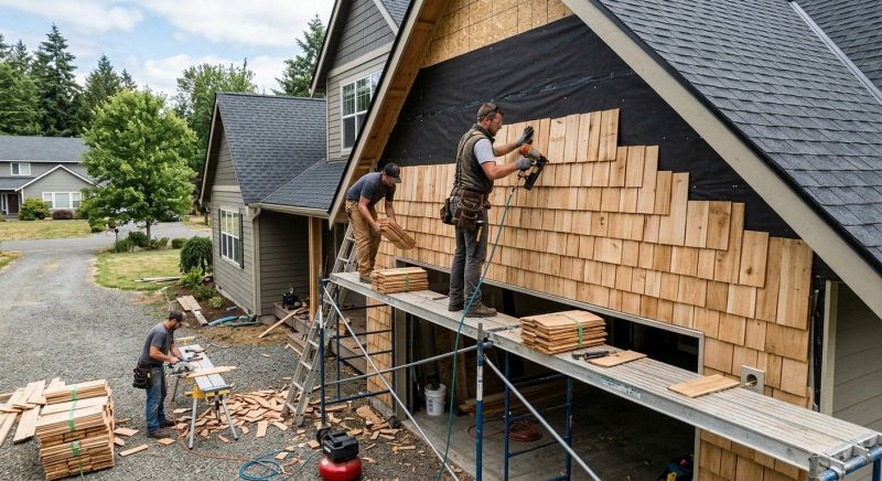 Shake Siding Installation in Demorest, GA