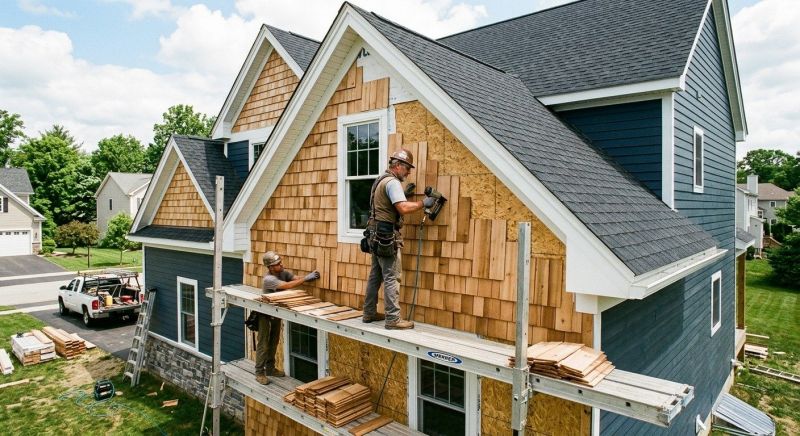 Shake Siding Installation in Flowery Branch, GA
