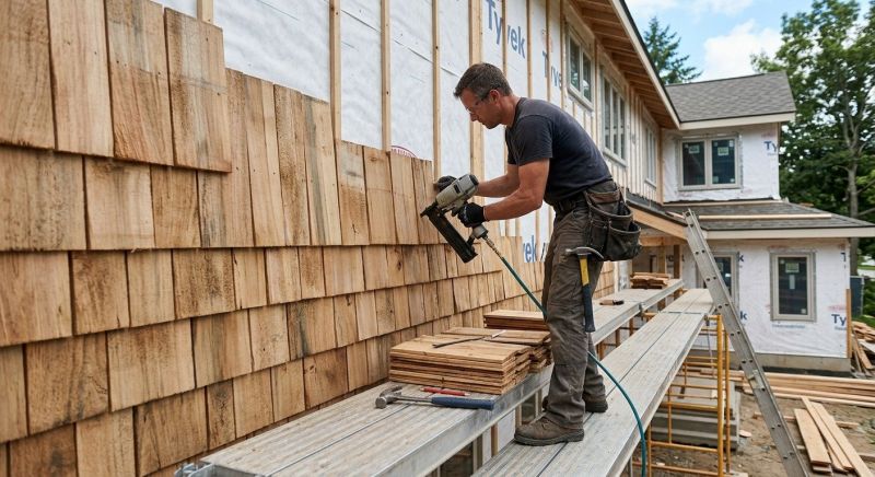 Shake Siding Installation in Forsyth County, GA