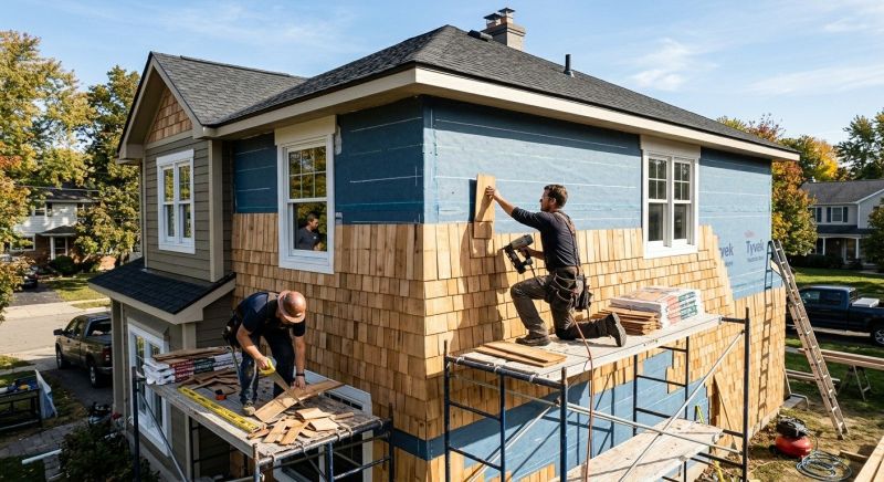 Shingle Siding Installation in Dahlonega, GA