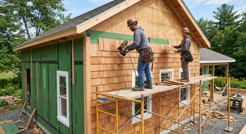 Shingle Siding Installation in Dahlonega, GA