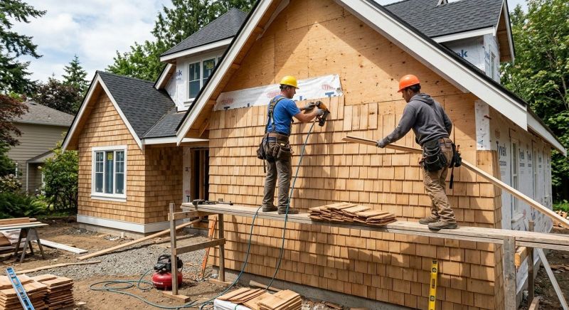 Shingle Siding Installation in Dahlonega, GA