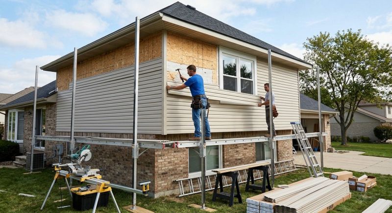 Siding Service in Oakwood, GA