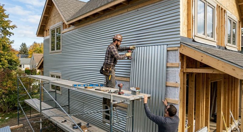Tin Siding Installation in Dahlonega, GA