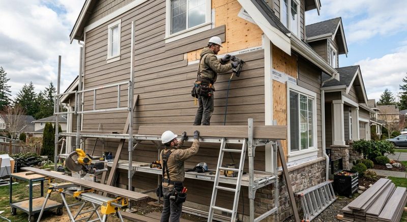 Veneer Siding Installation in Dahlonega, GA