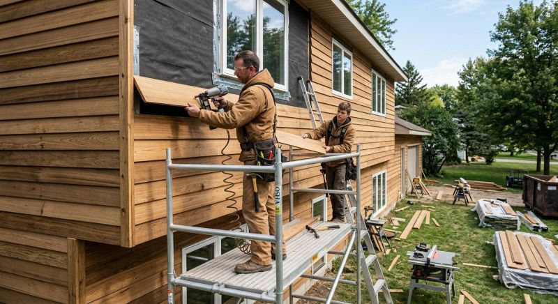 Wood Barn Siding Installation in Dahlonega, GA