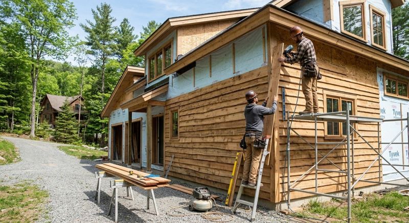 Wood Barn Siding Installation in Dahlonega, GA