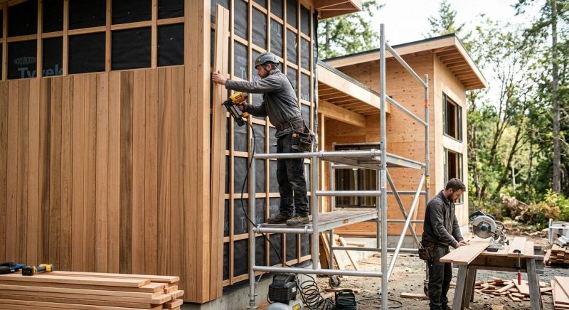 Wood Cladding Installation in Gainesville, GA