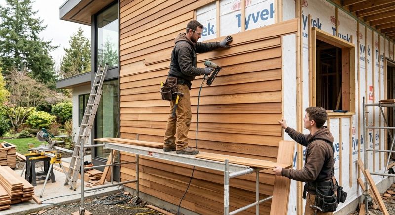 Wood Cladding Installation in Helen, GA