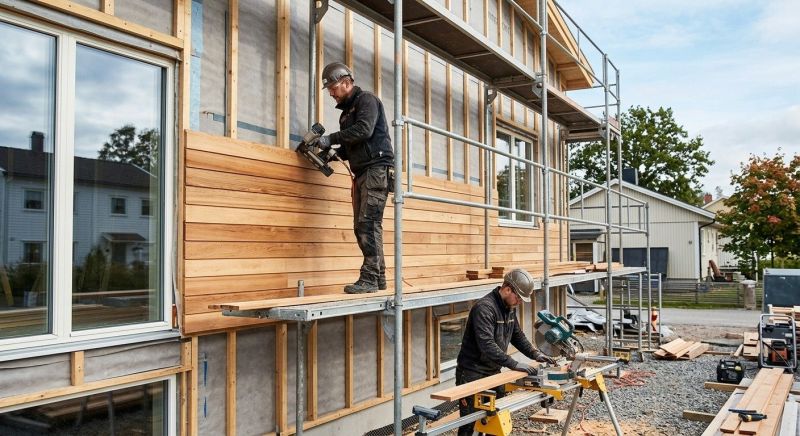 Wood Cladding Installation in Dahlonega, GA