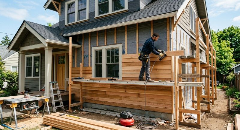 Wood Siding Installation in Ball Ground, GA
