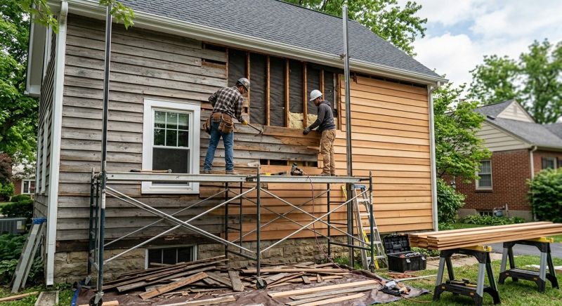 Wood Siding Replacement in Flowery Branch, GA