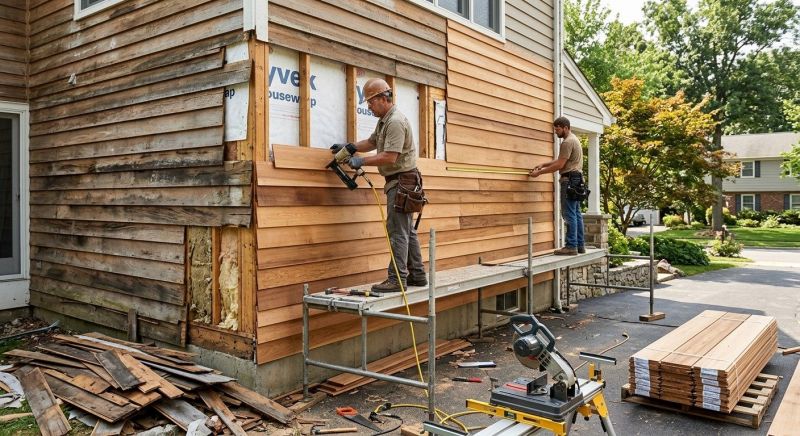 Wood Siding Service in Flowery Branch, GA